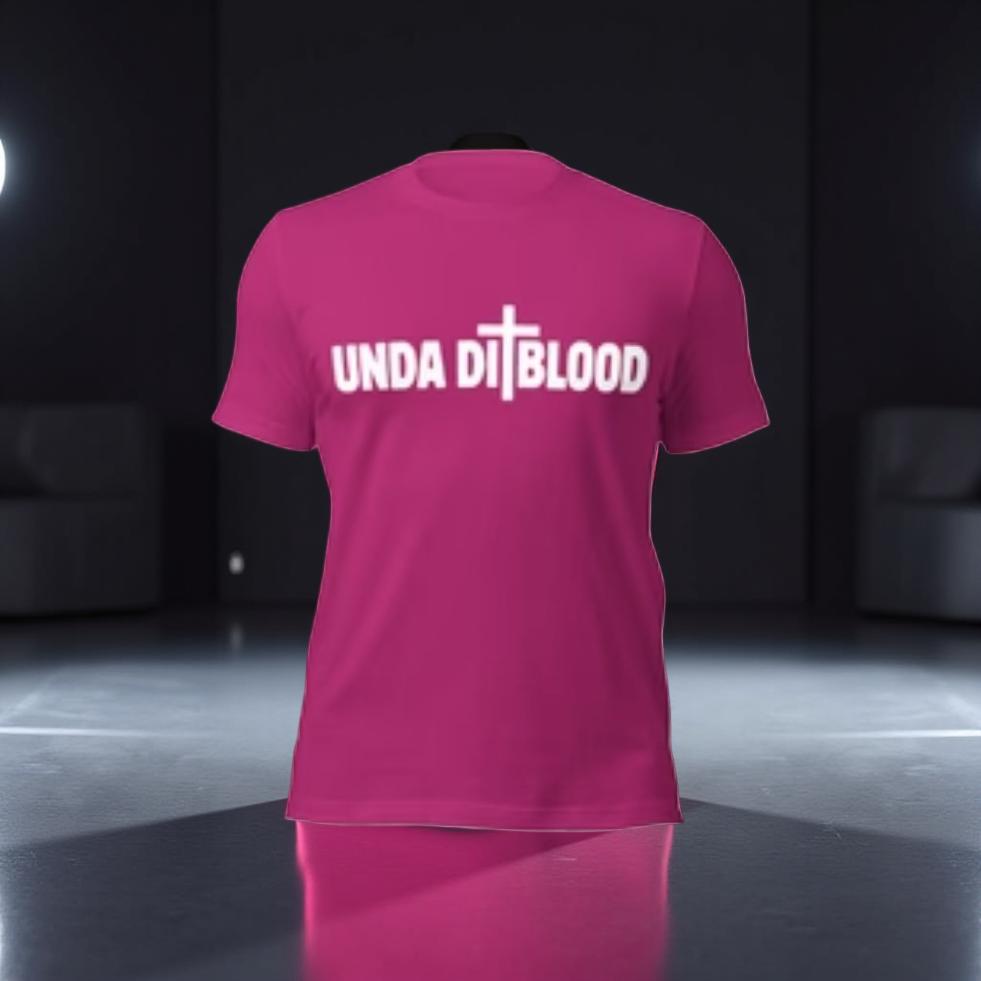 Pray Without Ceasing Unda Di Blood Unisex t-shirt Print on the back