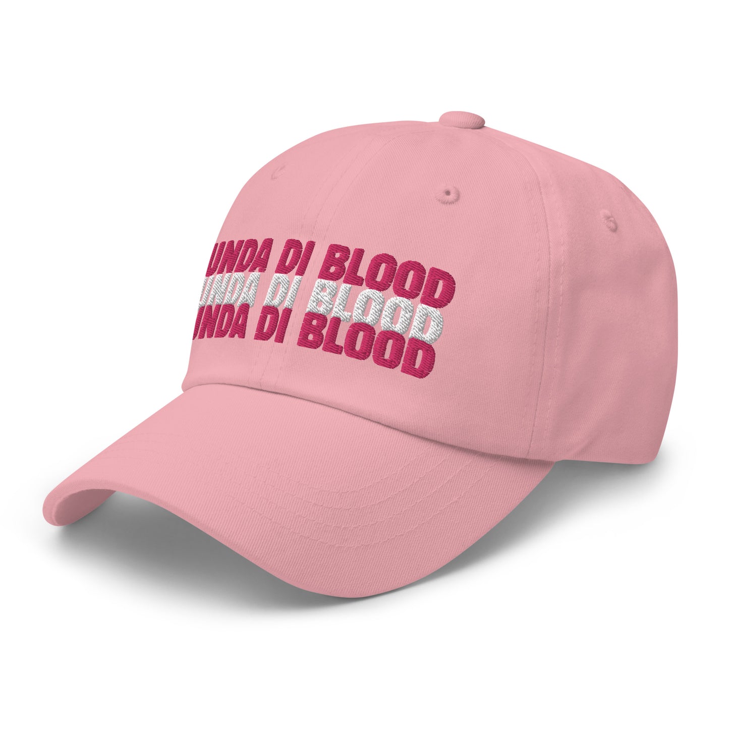 Light Pink Unda Di Blood Dad hat