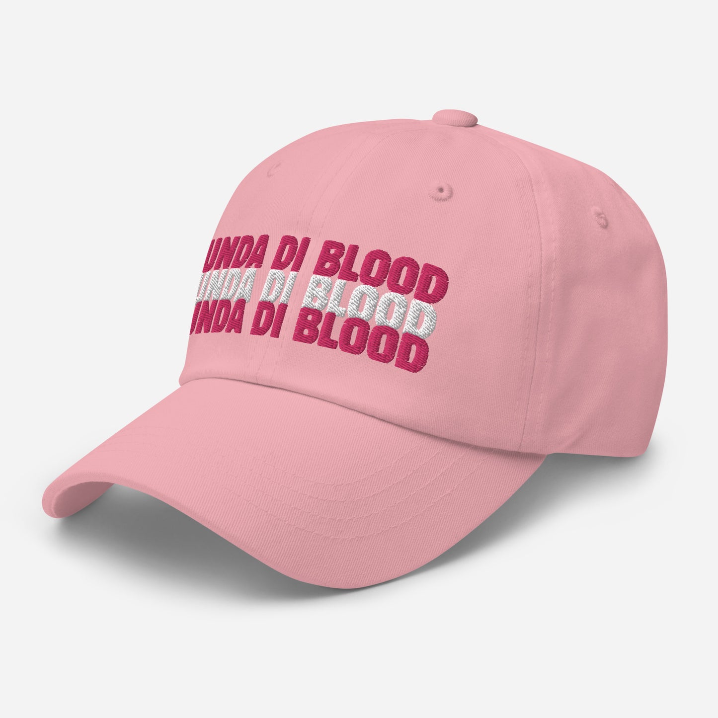 Light Pink Unda Di Blood Dad hat