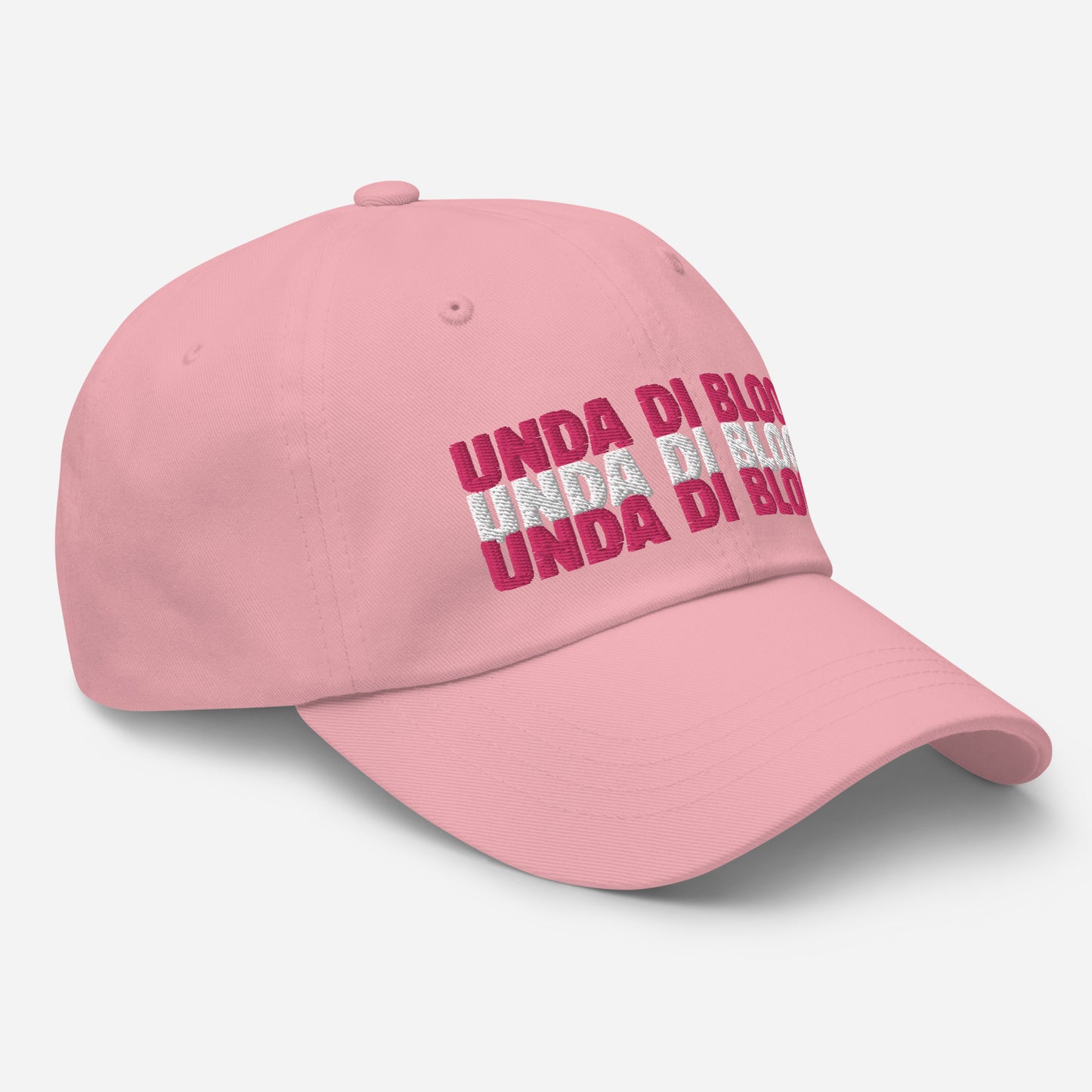 Light Pink Unda Di Blood Dad hat