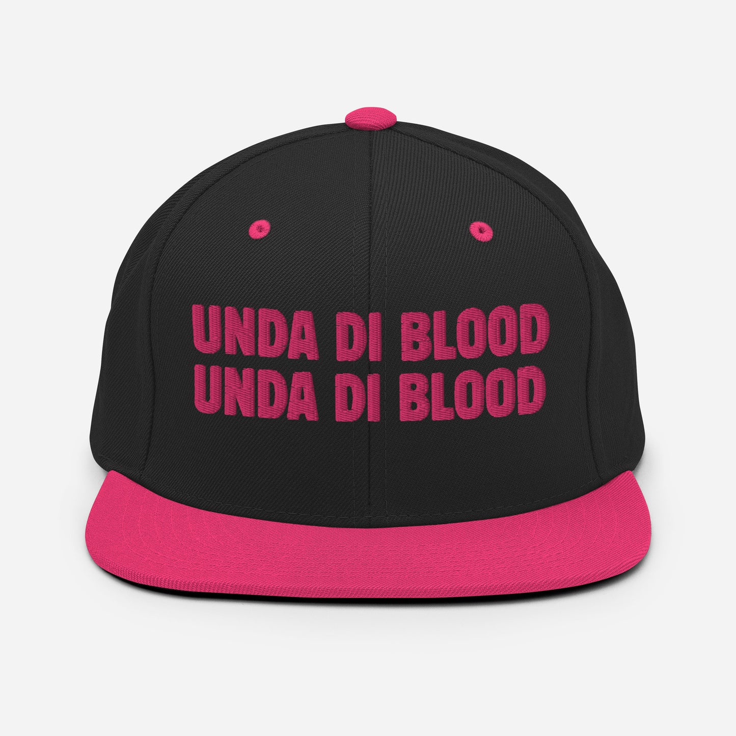 Black and Pink UDB Snapback Hat