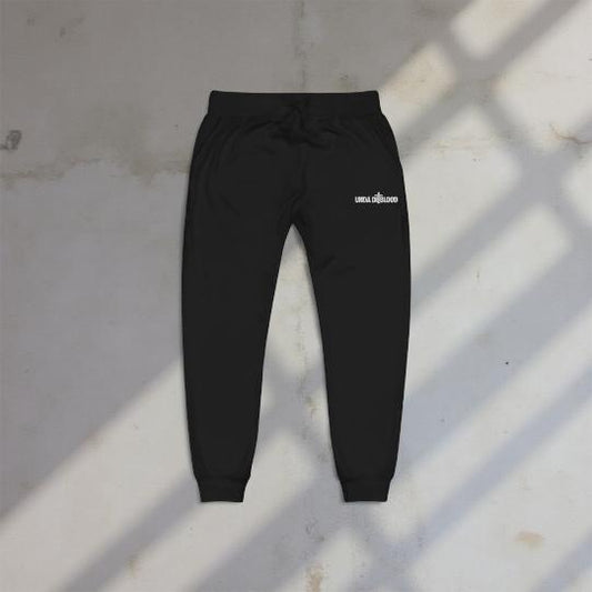 The Cross/Unda Di Blood Embroidery Unisex fleece sweatpants