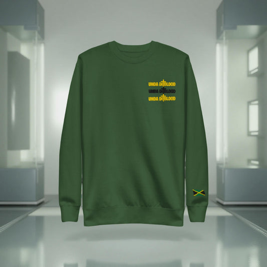 Country Collection JAM Unda Di Blood Embroidery Unisex Premium Sweatshirt
