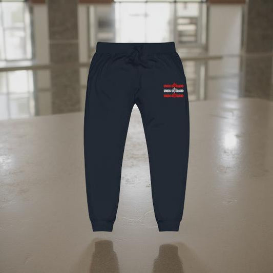 Country Collection Unda Di Blood Embroidery Unisex fleece sweatpants