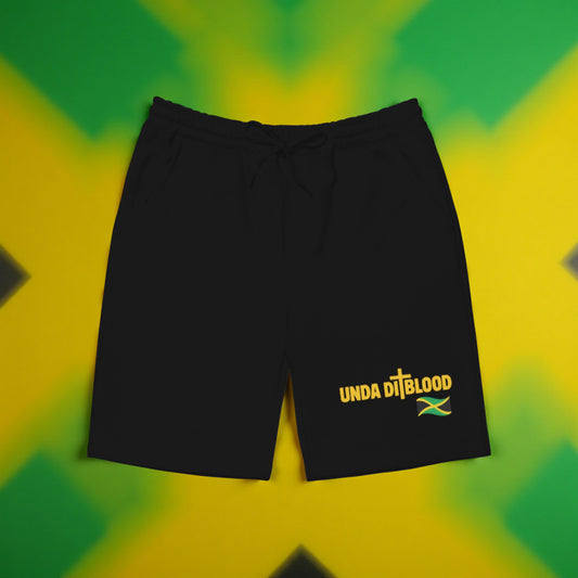 Country Collection JAM Flag Unda Di Blood fleece shorts