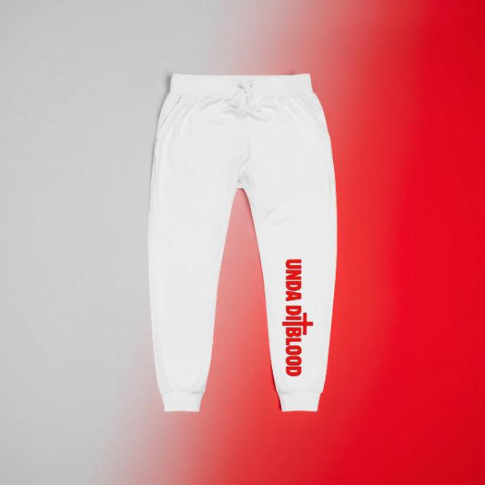 A Christ Is Supreme Print Unda Di Blood Matching Unisex fleece sweatpants
