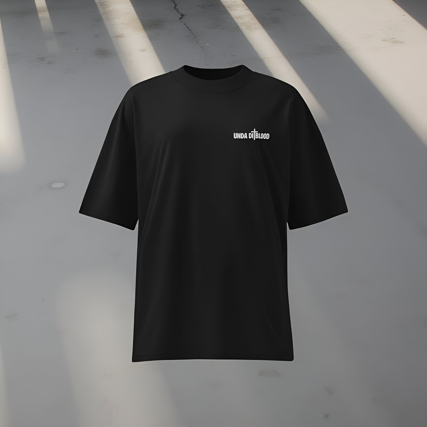 Introducing The Brand UNDA DI BLOOD Unisex organic oversized high neck t-shirt