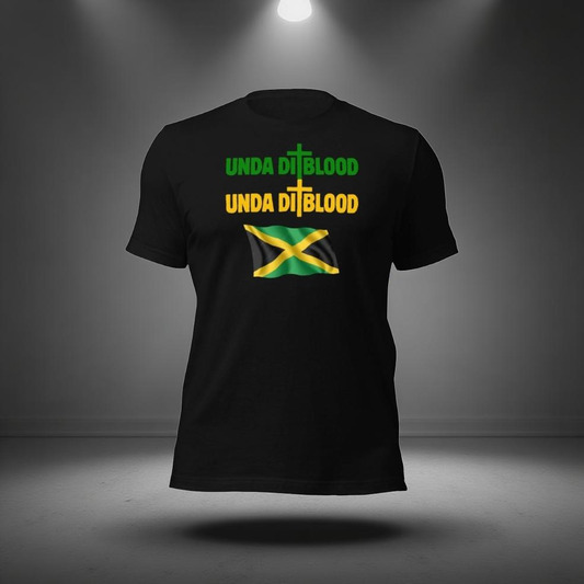 Jamaica Flag Unda Di Blood Unisex t-shirt
