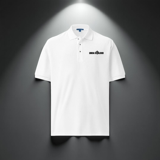 Introducing the Brand Unda Di Blood Embroidery Men's Premium Polo