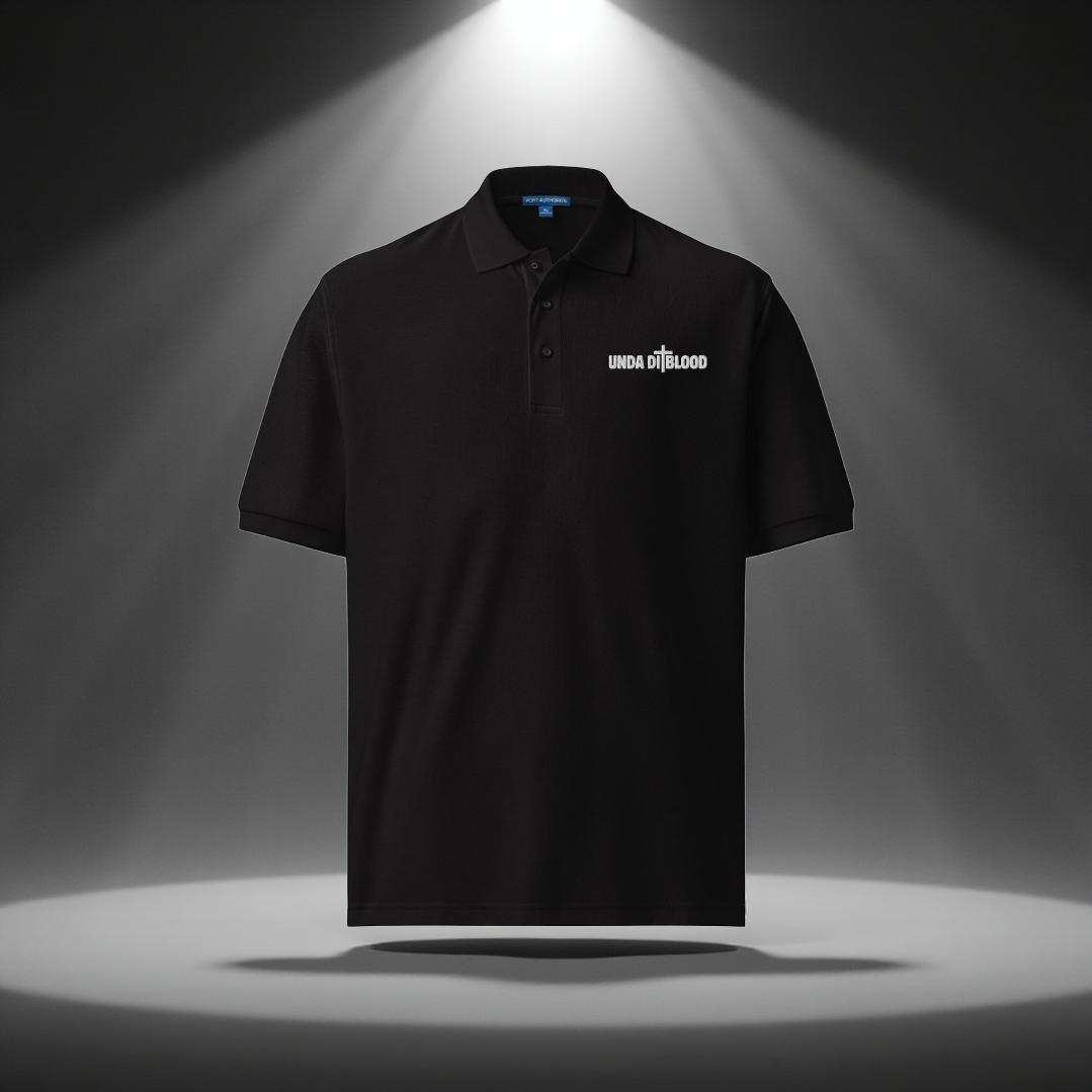 Introducing The Brand Unda Di Blood Embroidery Men's Premium Polo