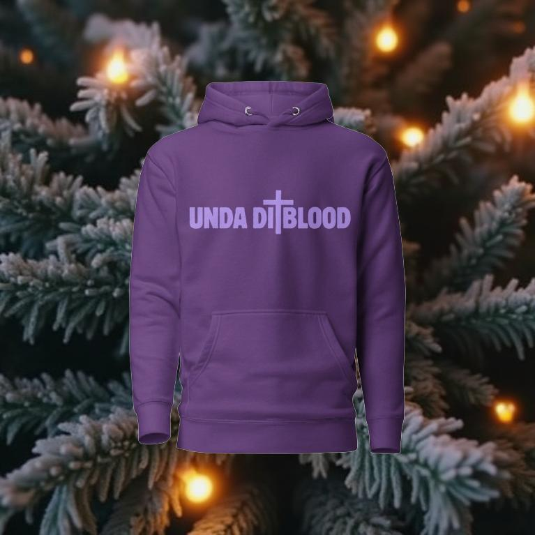 Introducing the Brand Unda Di Blood Print Unisex Hoodie