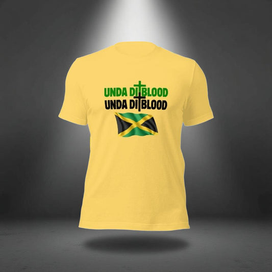 Jamaica Flag Unda Di Blood Unisex t-shirt