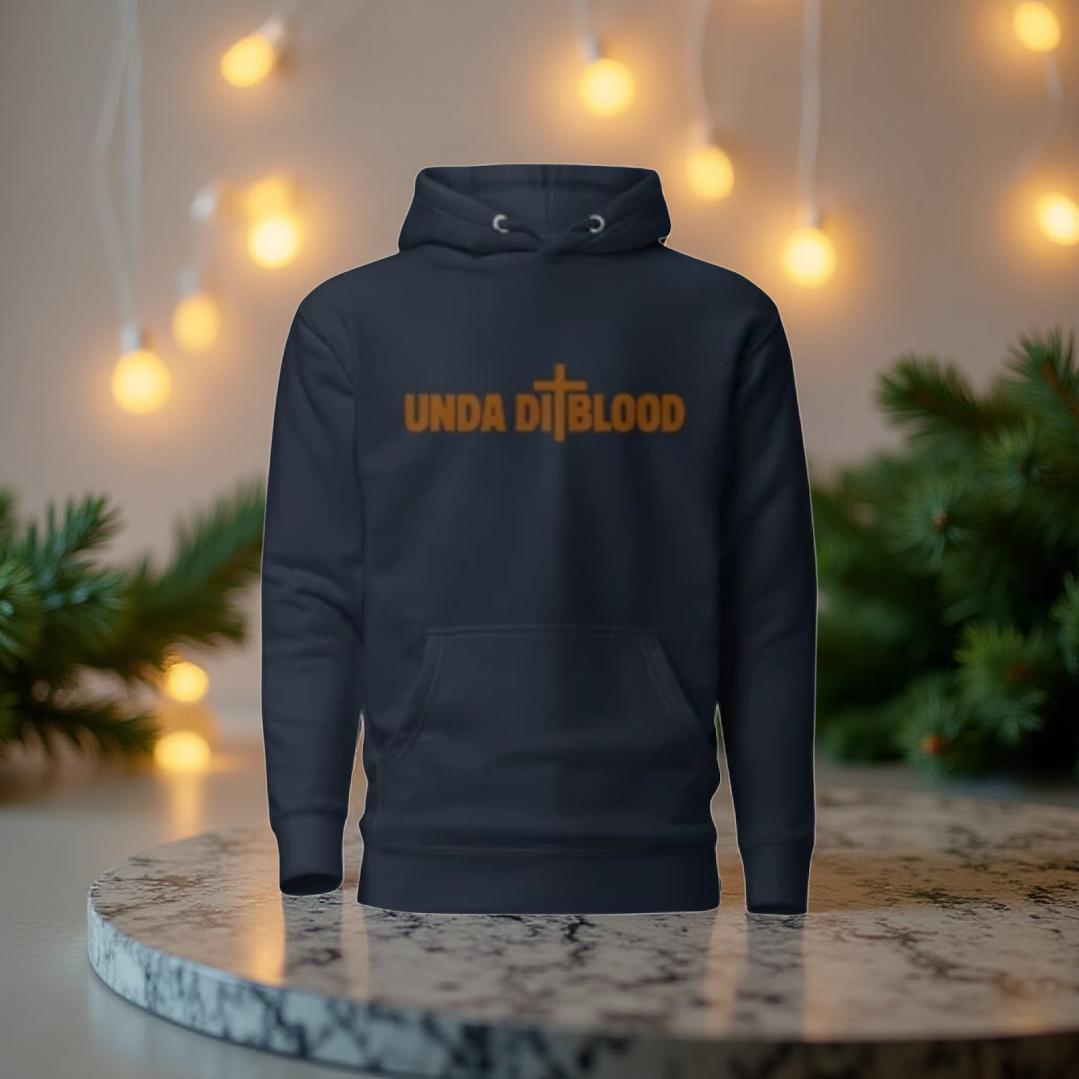 Introducing the Brand Unda Di Blood Print Unisex Hoodie