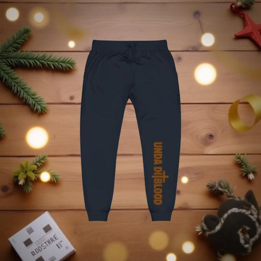 Introducing the Brand Unda Di Blood Print Unisex fleece sweatpants