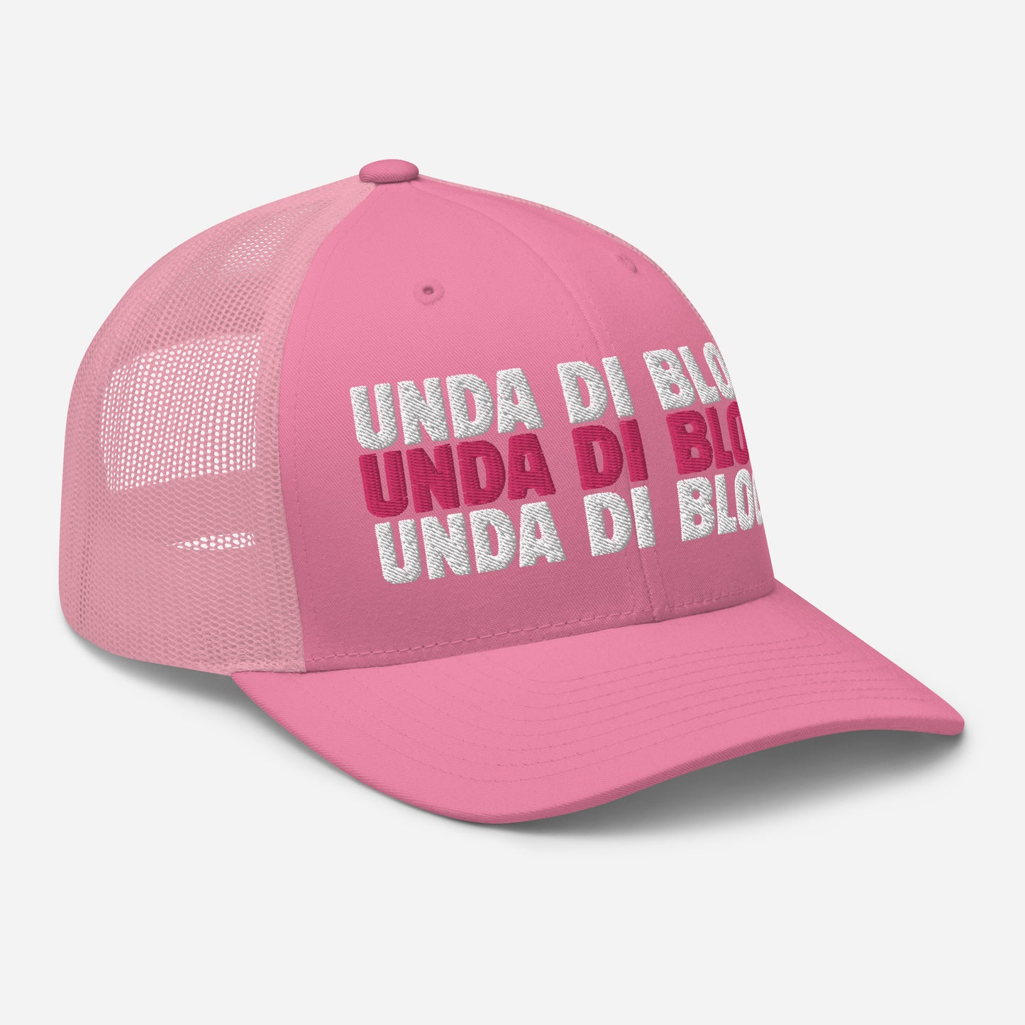 Pink Unda di Blood Trucker Cap