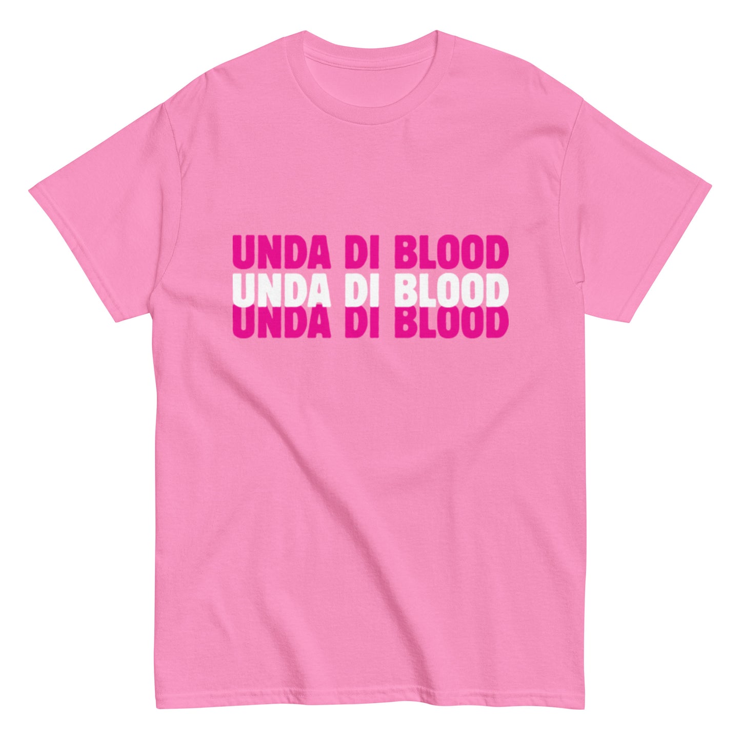 Pink Unda Di Blood Unisex classic tee