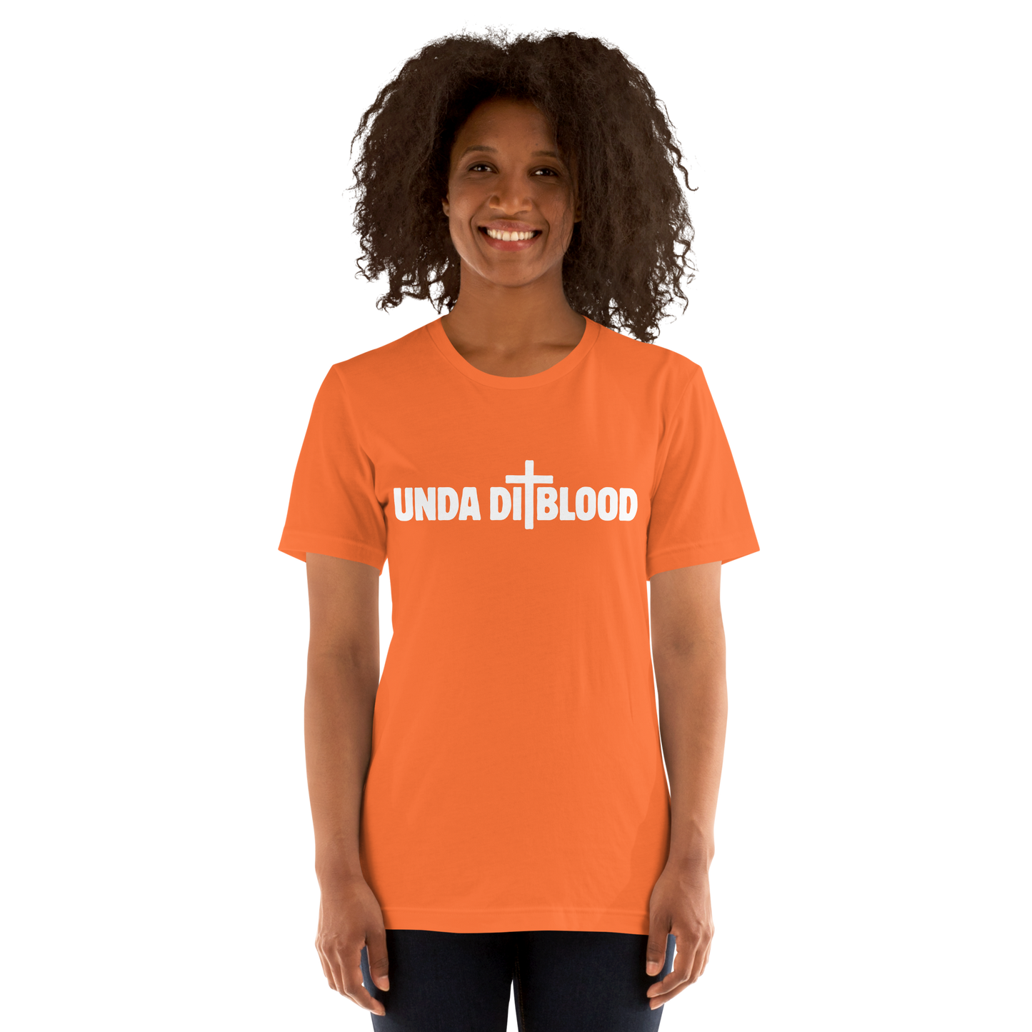 Pray Without Ceasing Unda Di Blood Unisex t-shirt Print on the back