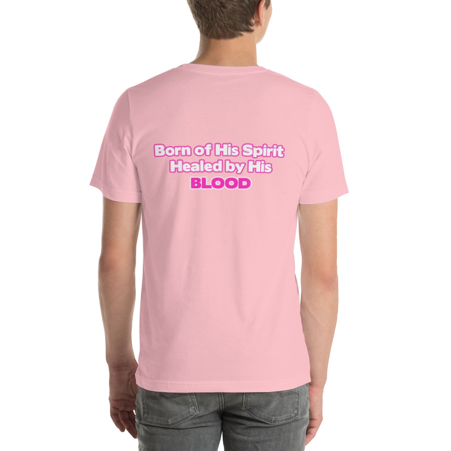 Light Pink Unda Di Blood Unisex t-shirt