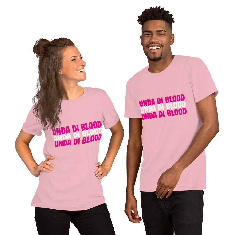 Light Pink Unda Di Blood Unisex t-shirt