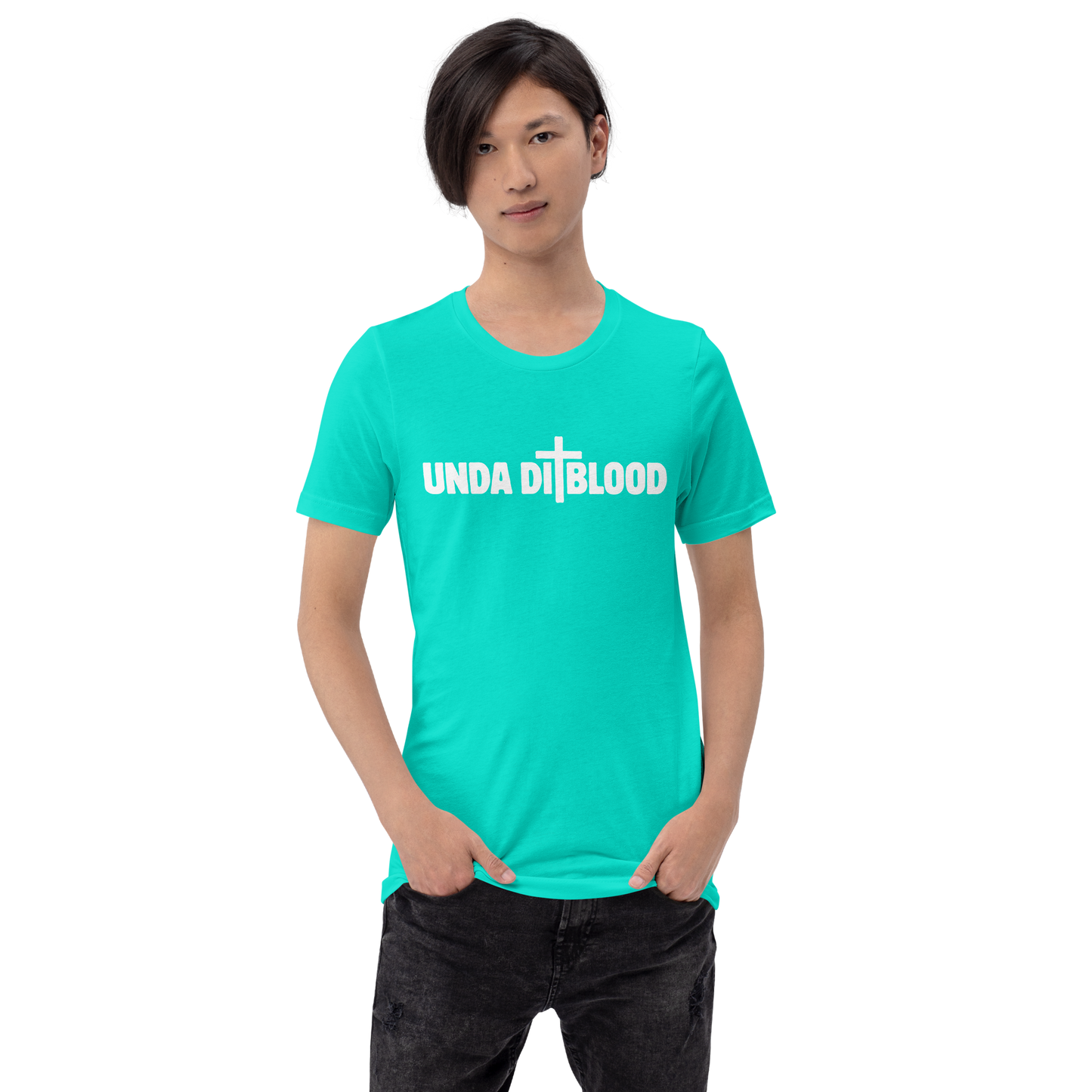 Pray Without Ceasing Unda Di Blood Unisex t-shirt Print on the back